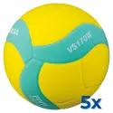 Pack 5 x Mikasa VS170W-Y-G kid's volleyball